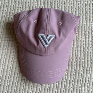 Pink Vessi All Weather Hat Adjustable Pink Logo Athletic
